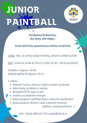 Junior paintball
