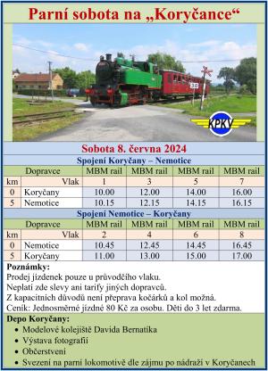 Parní sobota na "Koryčance"