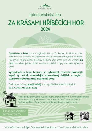Letní turistická hra Za Krásami Hříběcích hor