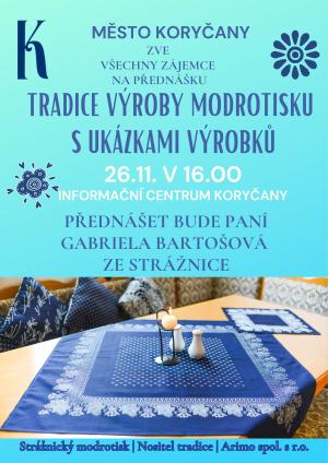 Přednáška o modrotisku 1